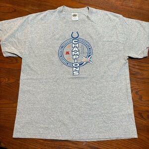 Indianapolis Colts T Shirt AFC Super Bowl Champions